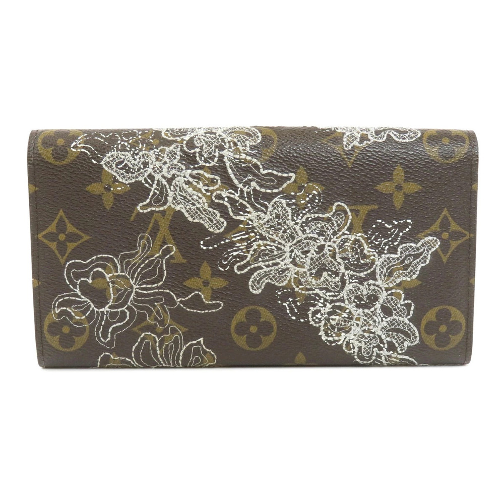 Louis Vuitton Portefeuille Dentelle Long Wallet Monogram Canvas Sarah Brown